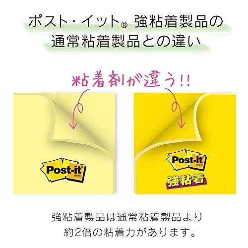 ポストイット 付箋 強粘着 ふせん ネオンカラー 75×25mm 90枚×40冊 5002SS-NE_画像10