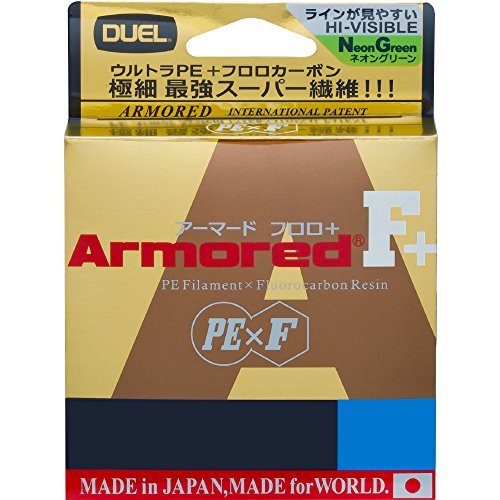 DUEL( Duel ) PE линия 0.4 номер armor -doF+ 100M 0.4 номер GY золотой желтый H4002-GY