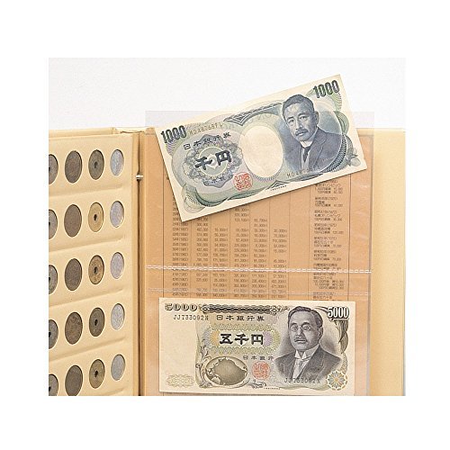 テージー 平成コインアルバム B5S コイン台紙9枚 紙幣ホルダー2枚 C-36Dの画像4