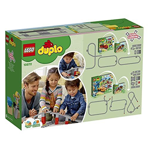 レゴ(LEGO)デュプロ あそびが広がる! 鉄道橋とレールセット 10872 おもちゃ ブロック プレゼント幼児 赤ちゃん 電車 でんしゃ 男のの画像9