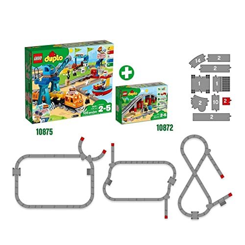 レゴ(LEGO)デュプロ あそびが広がる! 鉄道橋とレールセット 10872 おもちゃ ブロック プレゼント幼児 赤ちゃん 電車 でんしゃ 男のの画像5