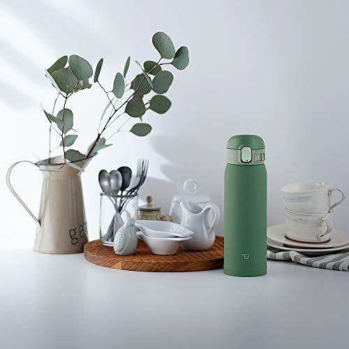  Zojirushi (ZOJIRUSHI) flask one touch stainless steel mug si-m less 0.48L khaki SM-WA48-GD