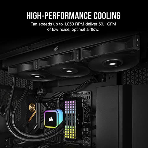 CORSAIR AF120 ELITE 120mm AFシリーズ エアフロー PCファン PWM 流体動圧軸受 AirGuide 付き[シングル_画像3