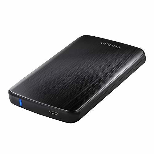 センチュリー USB3.1 Type-C接続 UASP対応 2.5インチHDD/SSDケース 「シンプルBOX 2.5 USB3.1 Type_画像1