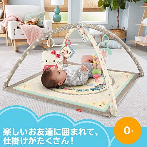 フィッシャープライス(fisher price) サンリオベビー ミュージカル・デラックスジム【0カ月~】【知育玩具】【布おもちゃ】GXC10_画像3