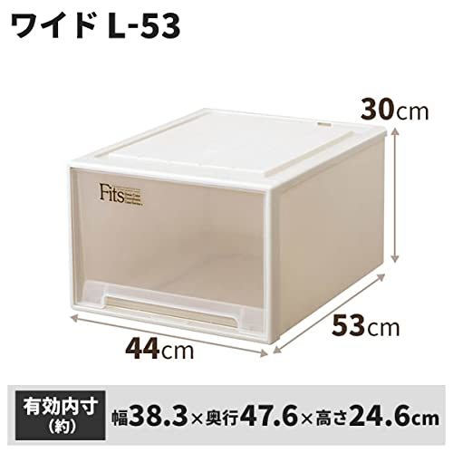  небо лошадь долговечность . Special преобразованный кейс для хранения сделано в Японии fitsu кейс шкаф для Cappuccino ящик для одежды кейс для хранения выдвижной ящик ширина 44× глубина 53× высота 3