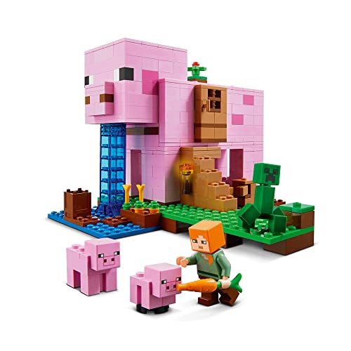 レゴ(LEGO) マインクラフト ブタのおうち 21170 おもちゃ ブロック プレゼント テレビゲーム 動物 どうぶつ 家 おうち 男の子 女_画像5