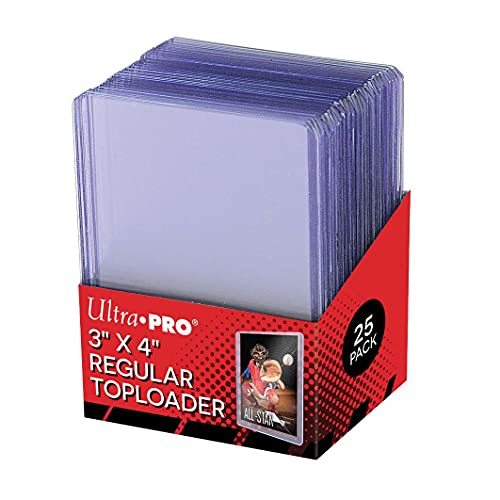 ULTRA PRO 【ウルトラプロ UltraPro 収集用品】 トップローダー レギュラー (クリア) 25枚入りパック (#81222)_画像1