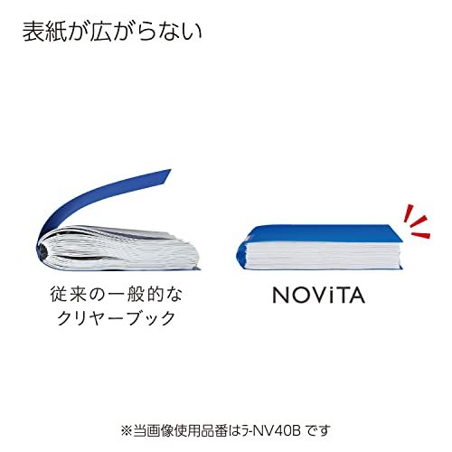 コクヨ ファイル カードファイル ノビータ スリム 30枚 180枚収容 透明 メイ-N218T_画像5