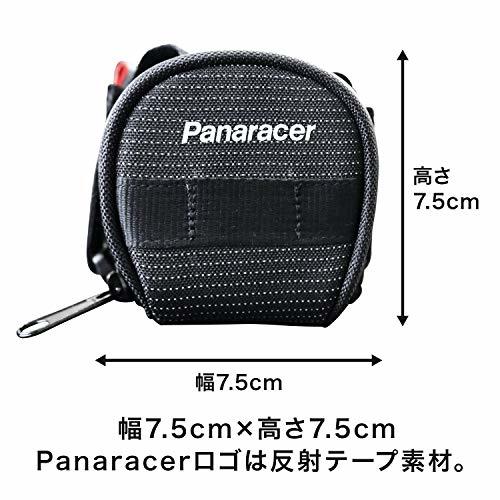 Panaracer(パナレーサー) 防水仕様オリジナルサドルバッグ Mサイズ BA-SDB-M-B Mの画像5