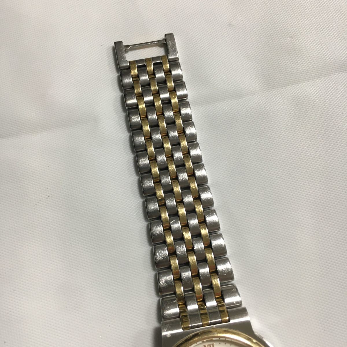 電池交換済 希少 レア SEIKO session ハイスタンダードバージョン メンズ 腕時計 クォーツ 3針 8N41-7010 セイコー セッション_画像3