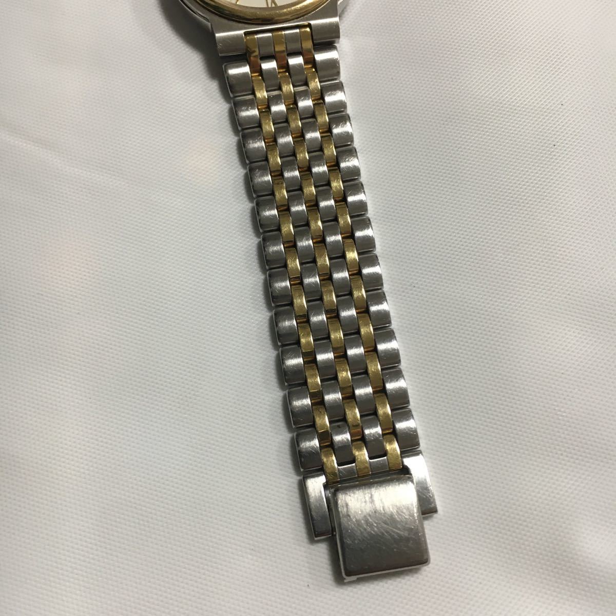 電池交換済 希少 レア SEIKO session ハイスタンダードバージョン メンズ 腕時計 クォーツ 3針 8N41-7010 セイコー セッション_画像4