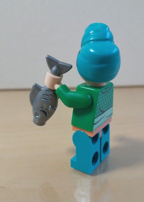 レゴ さかな屋さん ミニフィグ【LEGO正規品使用・アレンジ】ミニフィグ新品同様  #サカナ 魚 カニ 蟹 漁師