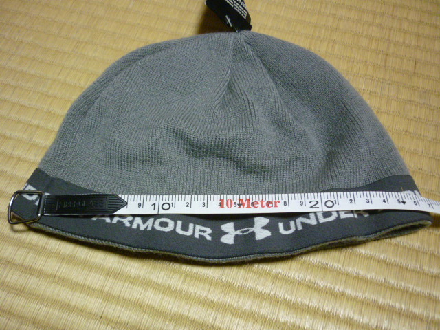 アンダーアーマー　UNDER ARMOUR　ニット帽子　ニット帽　ニット　帽子　防寒帽子　フリーサイズ　新品　キャップ　_画像7