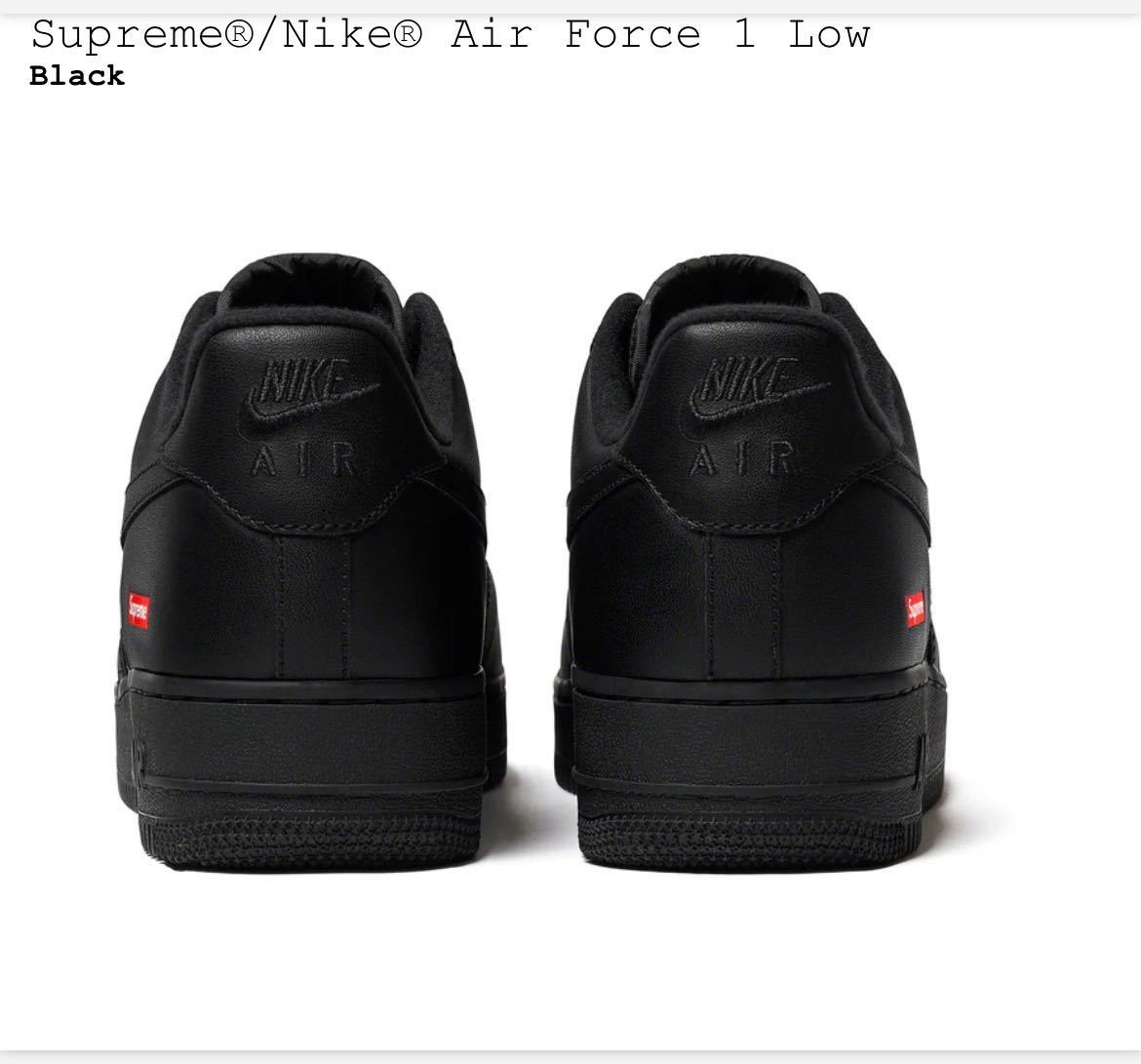 Supreme Nike シュプリーム ナイキ エアフォース Force Low ブラック