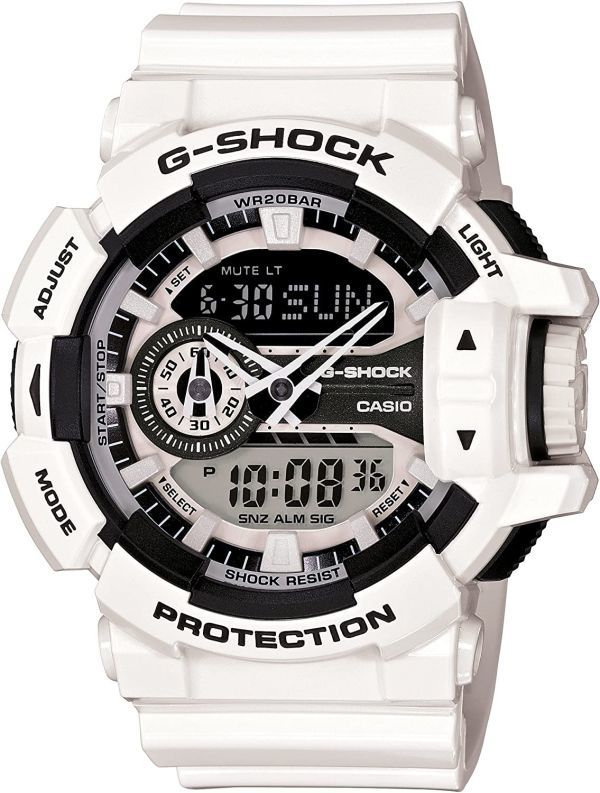 [カシオ] 腕時計 ジーショック G-SHOCK GA-400-7AJF ホワイト_画像4