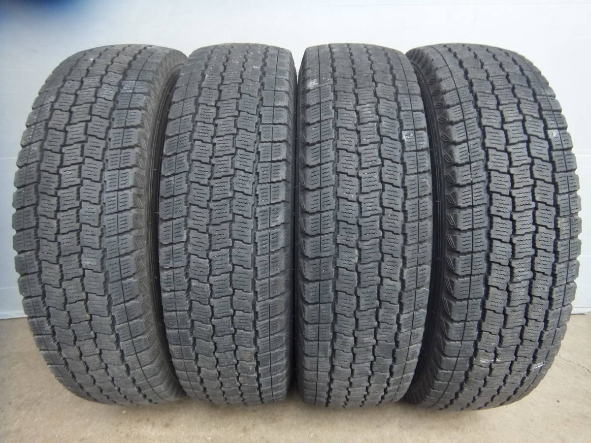 【日本製☆9.6～9.1ミリ】195/80R15 グッドイヤー ICENAVI CARGO☆4本セット 31210-10 my19 検)キャラバン ハイエース_画像1