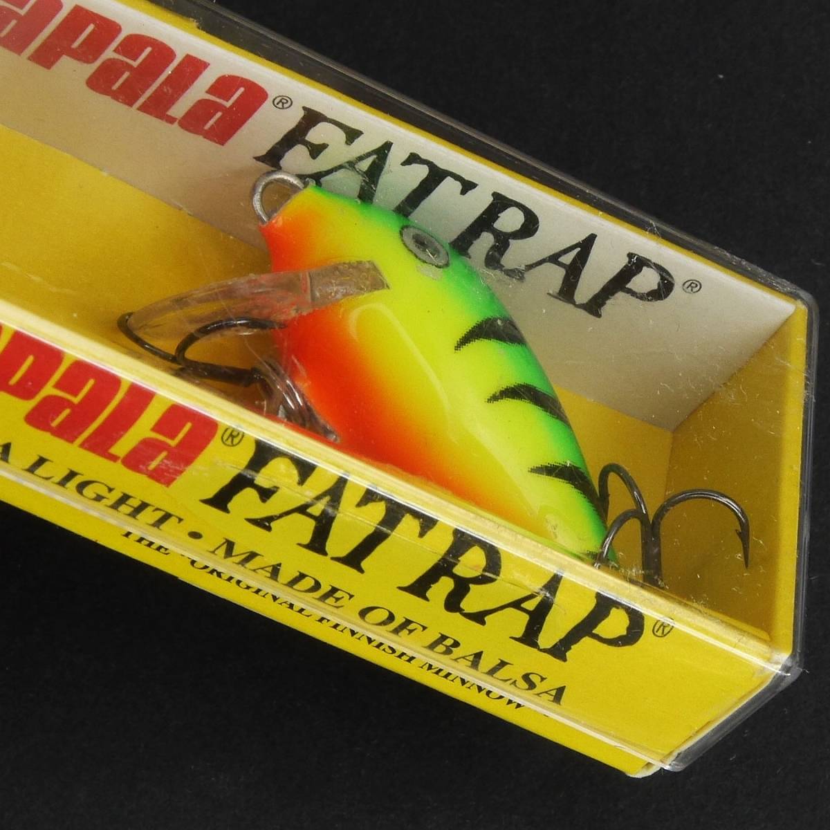 未使用 sラパラ ミニファットラップ MFR3 ファイアタイガー MINI FAT RAP Rapala_画像5