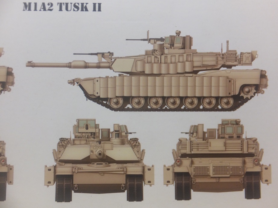 未使用美品　ライフィールドモデル　1/35　M1A2 SEP ABRAMS TUSKⅠ / TUSKⅡ　フルインテリアキット　未組立キット_画像6