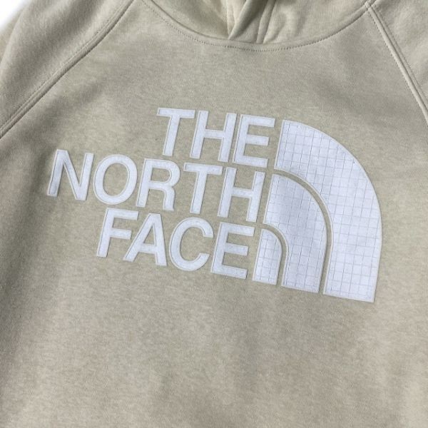 1円～!売切!【正規新品】THE NORTH FACE W NOV HALFDOME HOODIE パーカー US限定 3Dロゴ 裏起毛 キャンプ 保温性(L)ベージュ 181130-30_画像3