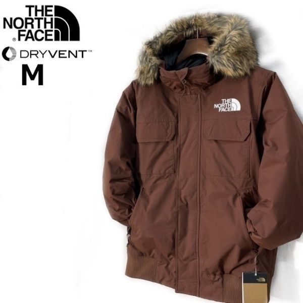 1円～!売切!【正規新品】THE NORTH FACE◆MCMURDO BOMBER JACKET マクマードボンバー ダウンジャケット US限定 新作 撥水(M)茶 190122-175_画像2