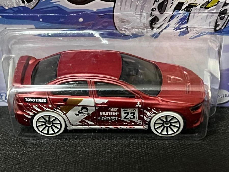 ★ホットウィール ウィンター アソート 2008 ランサー エボリューション 難あり Hot Wheels ドンキホーテ LANCER EVOLUTION ミツビシ_画像2