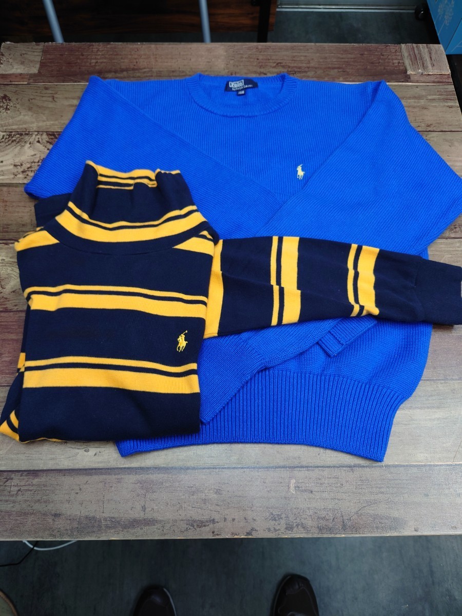 美品 ポロ ラルフローレン POLO RALPH LAUREN CHILDRENSWEAR 2枚セット 150_画像2