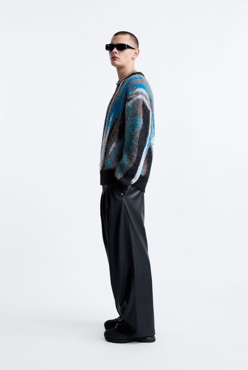 ZARA × MAISON SPECIALフェイクレザーWIDE LEG パンツ|Yahoo ZARA × MAISON SPECIALフェイクレザーWIDE LEG パンツ|Yahoo