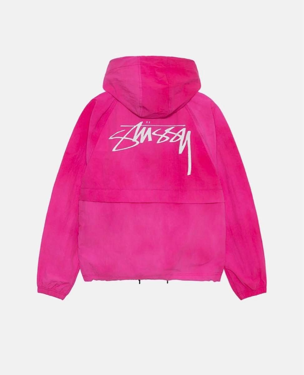 Stussy WAVE DYE BEACH SHELL PINK ステューシー シェルジャケット