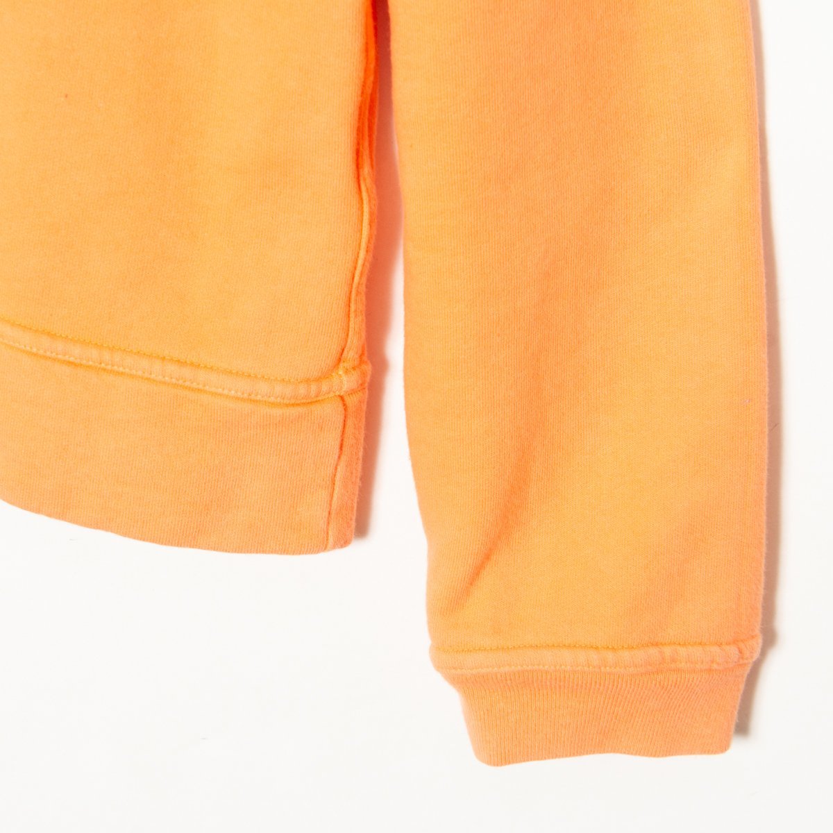 CHUMS チャムス ハーフボタン トレーナー トップス カットソー L USA製 オレンジ 橙 メンズ 紳士 男性 アウトドア カジュアル 古着_画像4