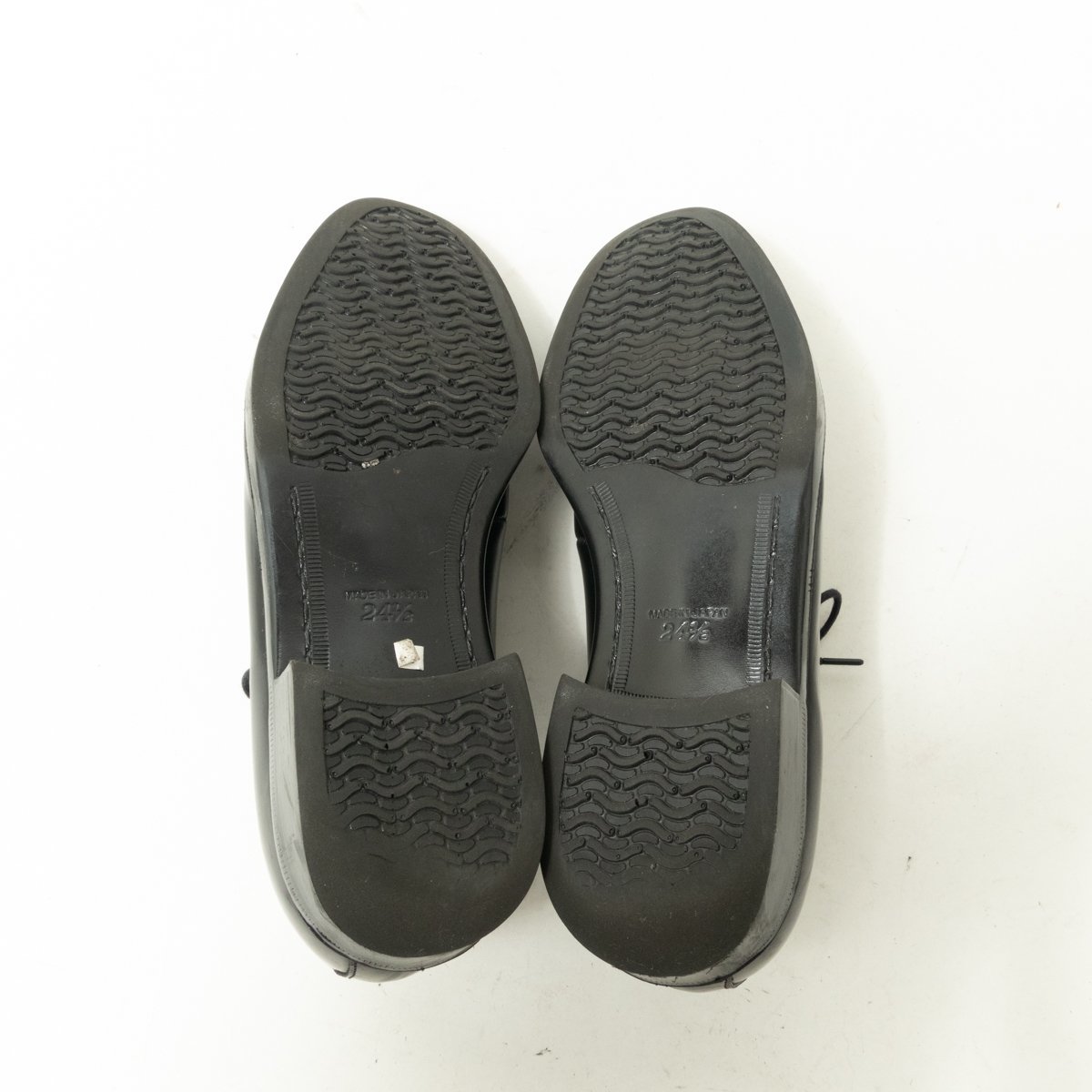 REGAL PROFESSIONAL GEAR プロフェッショナルギア リーガル ビジネスシューズ ブラック 黒 24.5cm レザー 日本製 メンズ シンプル 紳士靴_画像8