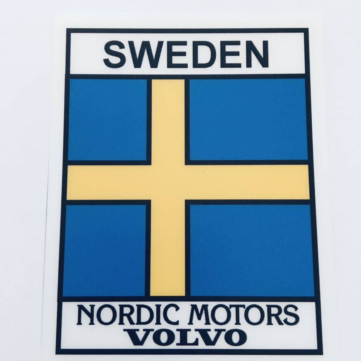 ボルボ NORDIC MOTORS SWEDEN ノルディック ステッカー ポールスター r-design rデザインの画像1