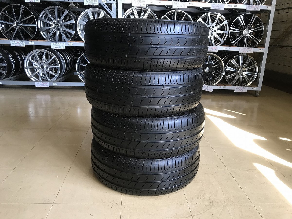 中古夏タイヤ FORTUNA フォーチュナ 195/55R16 87V ECOPLUS 2022年製 a-3040 ND2-3 EM