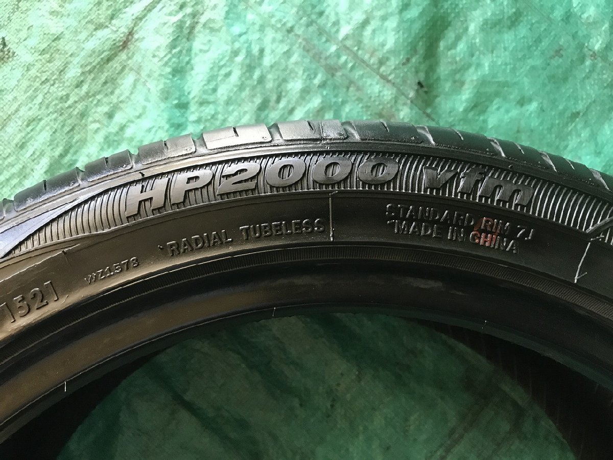 中古夏タイヤ ZEETEX ジーテックス 215/45R17 91WXL HP2000 vfm 2021年製 a-3922 NC8-2 YM_画像3