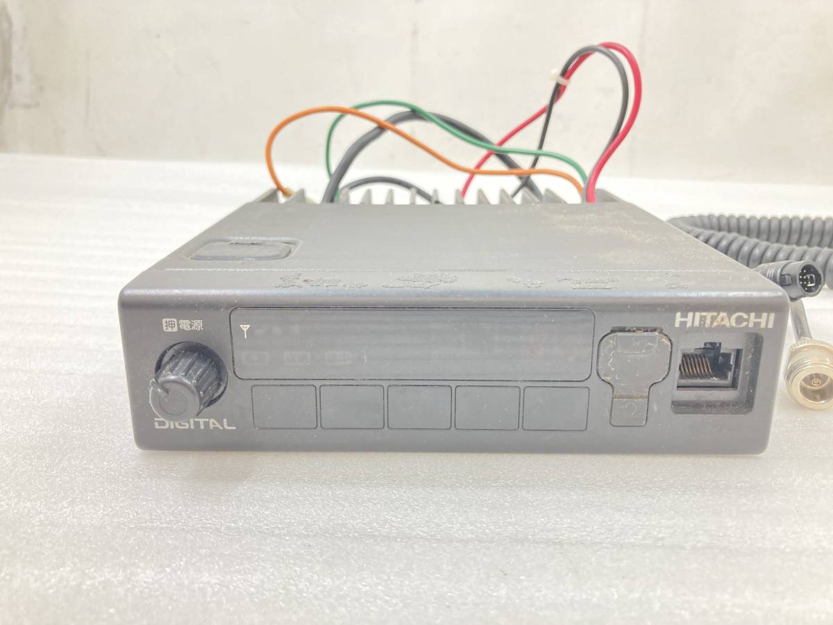 複数入荷　●HITACHI　EUM-05PD/TW　400Mhz帯　狭帯域デジタル無線電話装置　中古品_画像2