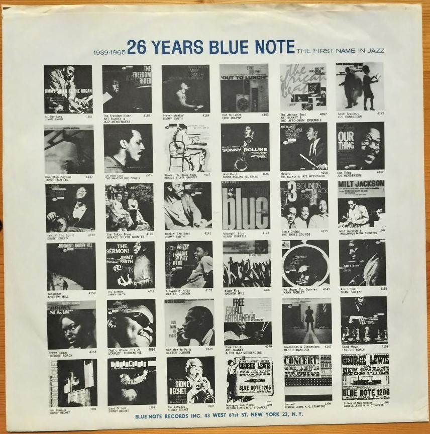 BLUE NOTE NY RVG 耳 MONO オリジナル盤　FREDDIE HUBBARD／The Night of The Cookers　Lee Morgan　フレディ ハバード　ブルーノート_画像8