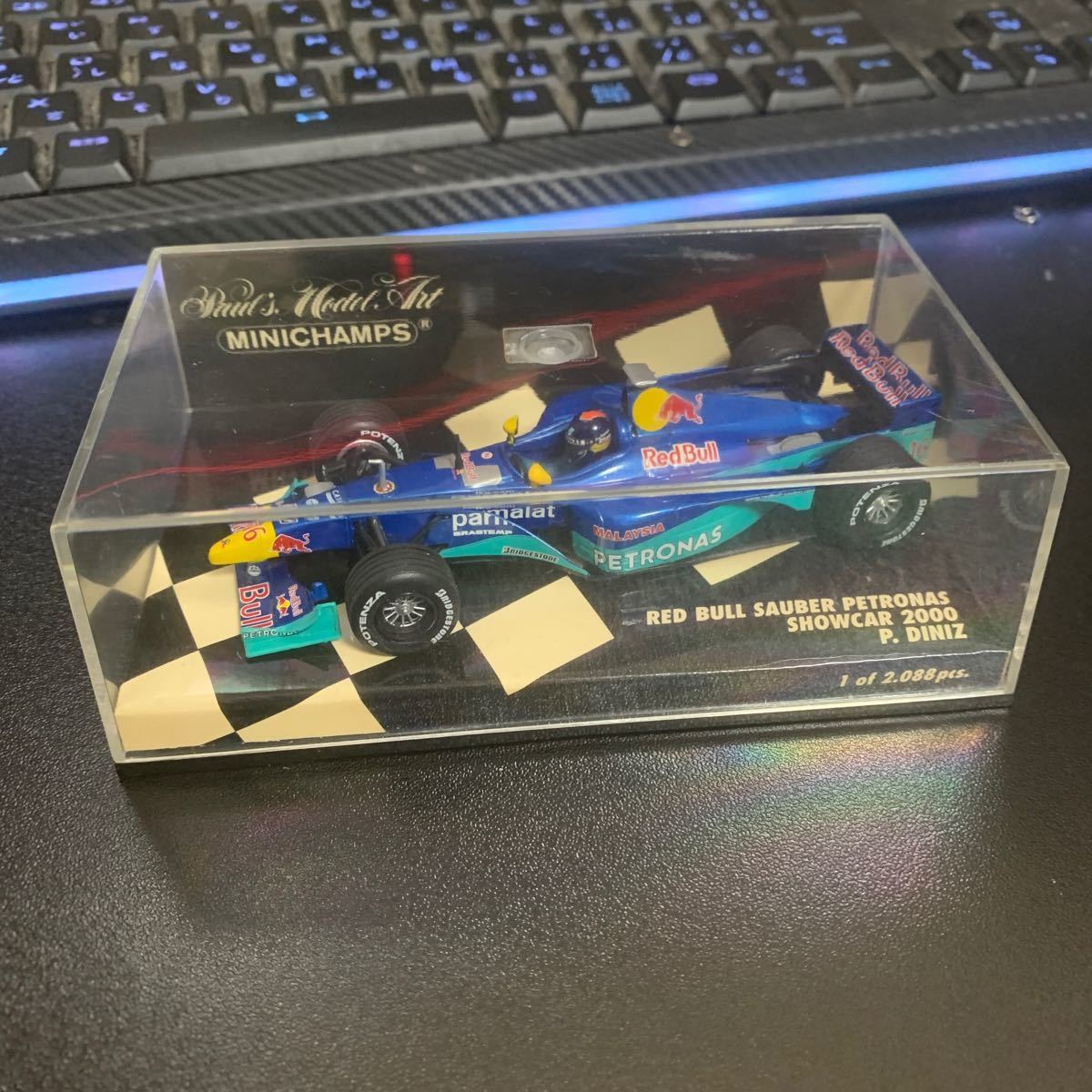 minichamps ミニチャンプス 1/43 SAUBER 1999 SHOWCAR P.Diniz F1 ザウバー ミニカー_画像3