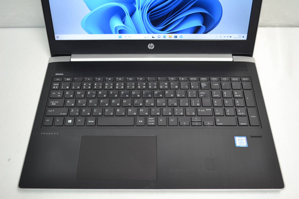 HP ProBook 450 G5 第8世代 Corei5-8250U 15.6インチフルHD液晶 メモリー8G SSD256G Wifi Windows11_画像4