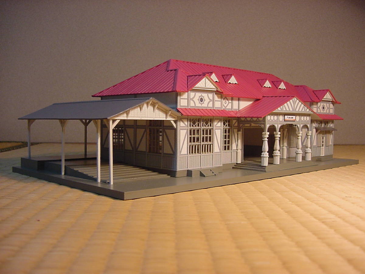 LED照明付きHOサイズ 南海電鉄 浜寺公園駅 駅舎模型 nhs010 LED照明付きHOサイズ 南海電鉄 浜寺公園駅 駅舎模型 nhs010