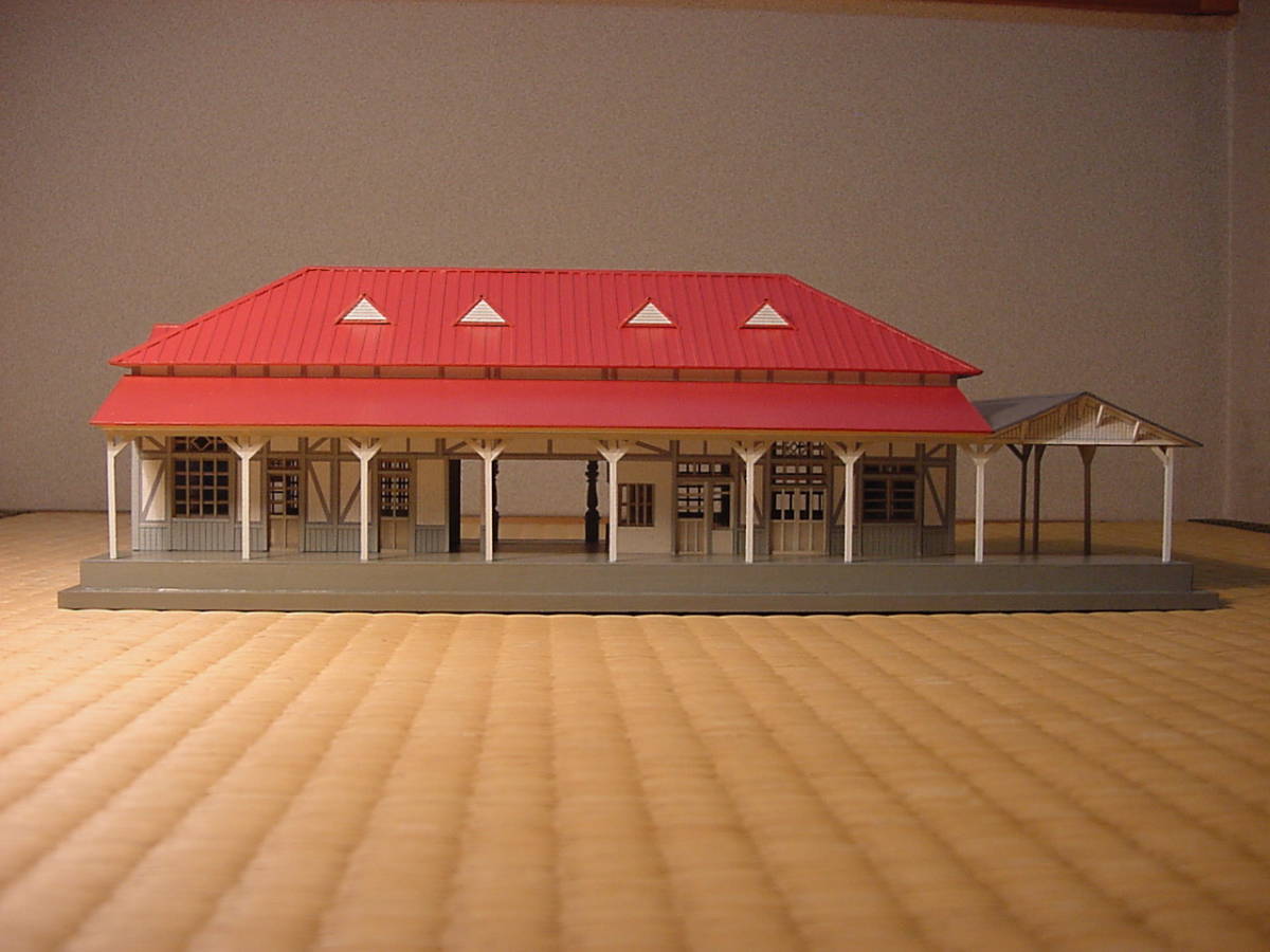 LED照明付きHOサイズ 南海電鉄 浜寺公園駅 駅舎模型 nhs010 LED照明付きHOサイズ 南海電鉄 浜寺公園駅 駅舎模型 nhs010