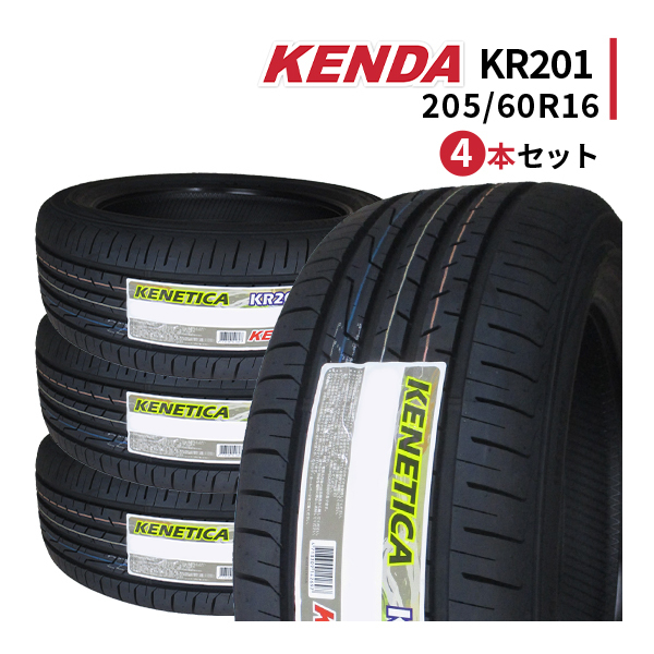 4本セット ミニバン 205/60R16 2023年製造 新品サマータイヤ KENDA KR201 ケンダ 205/60/16の画像1