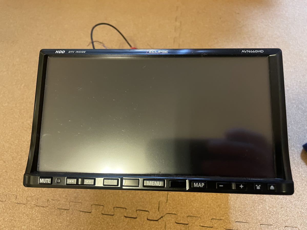 中古　ECLIPSE イクリプス　AVN660HD　HDDナビ　地デジフルセグ内蔵 _画像1