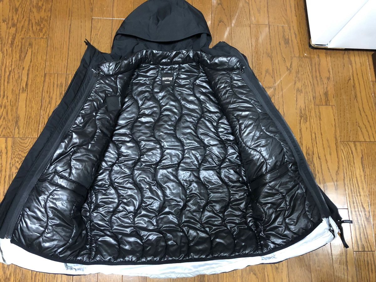 ダファー×ワイルドシングス デナリジャケット ブラックサイズL ダファー×ワイルドシングス デナリジャケット ブラックサイズL