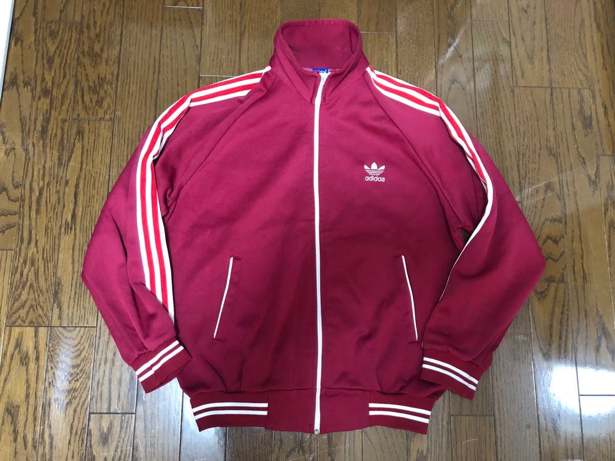 80s 西ドイツ製デサント社 adidasトラックジャケット デッド 80s 西ドイツ製デサント社 adidasトラックジャケット デッド