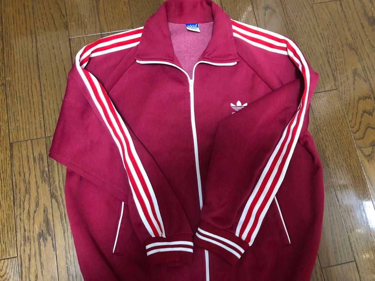 80s 西ドイツ製デサント社 adidasトラックジャケット デッド 80s 西ドイツ製デサント社 adidasトラックジャケット デッド