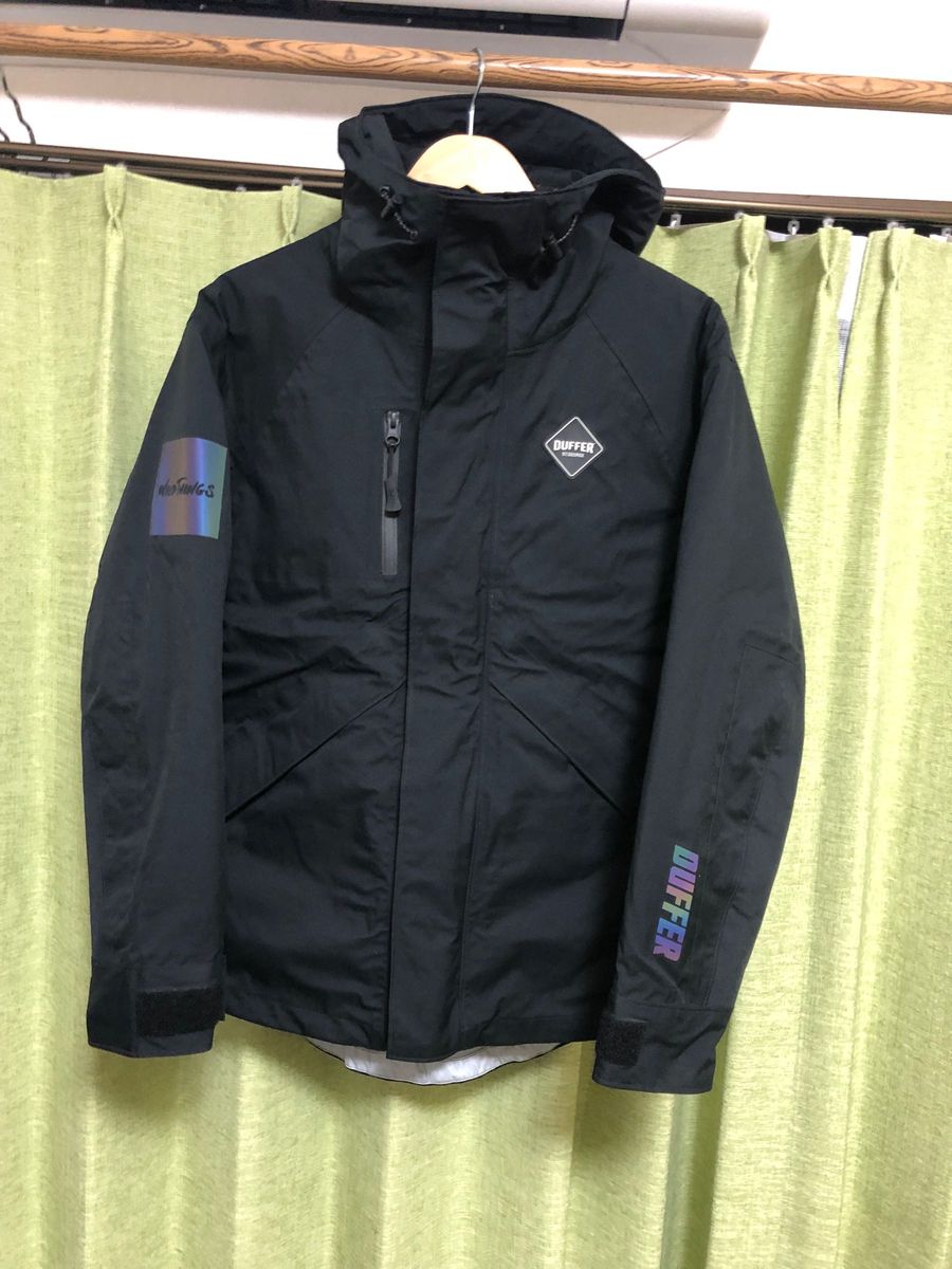 ダファー×ワイルドシングス デナリジャケット ブラックサイズL ダファー×ワイルドシングス デナリジャケット ブラックサイズL