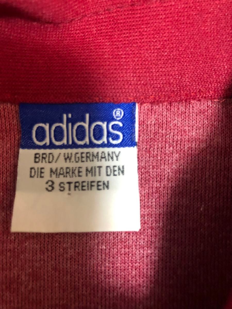 80s 西ドイツ製デサント社 adidasトラックジャケット デッド 80s 西ドイツ製デサント社 adidasトラックジャケット デッド
