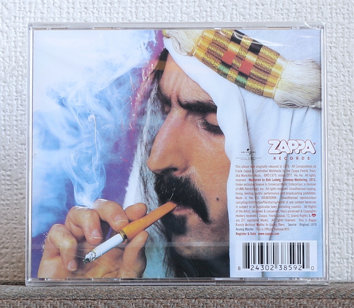 リマスターCD/フランク・ザッパ/シーク・ヤブーティ/Frank Zappa/エイドリアン・ブリュー（キング・クリムゾン）/King Crimson_画像2