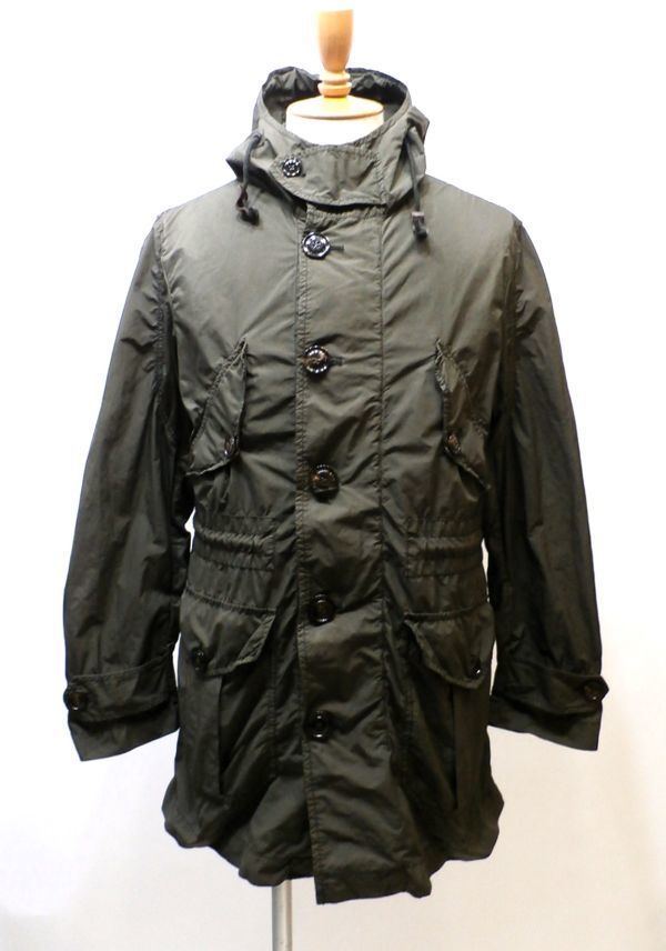 国内正規品 MONCLER MENS ナイロン フィールドコート ULYSSE モンクレール NYLON JACKET マウンテンパーカー ミリタリー カーキ 1 ER-29_画像5