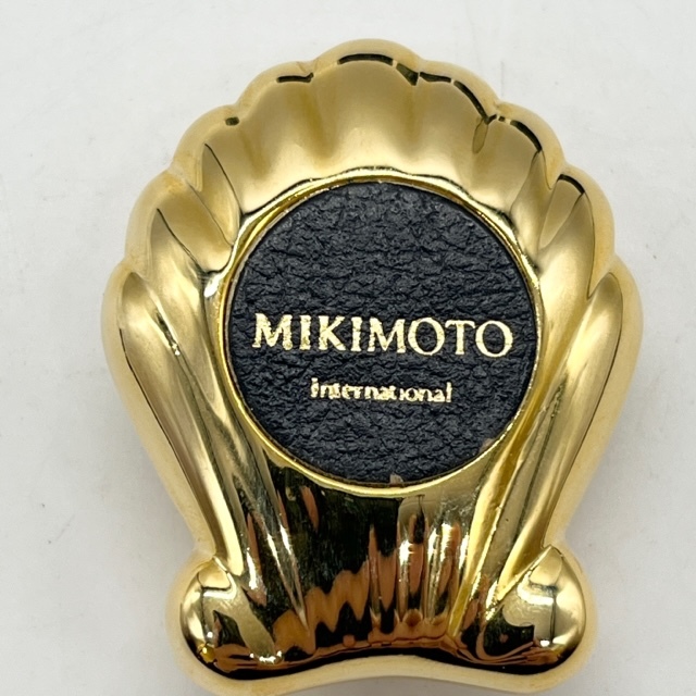 NS20282# Mikimoto жемчуг имеется пресс-папье MIKIMOTO international память подставка Gold цвет . жемчуг аксессуары #